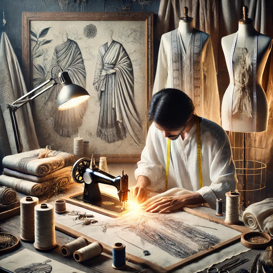 The journey of a handmade garment: from concept to creation