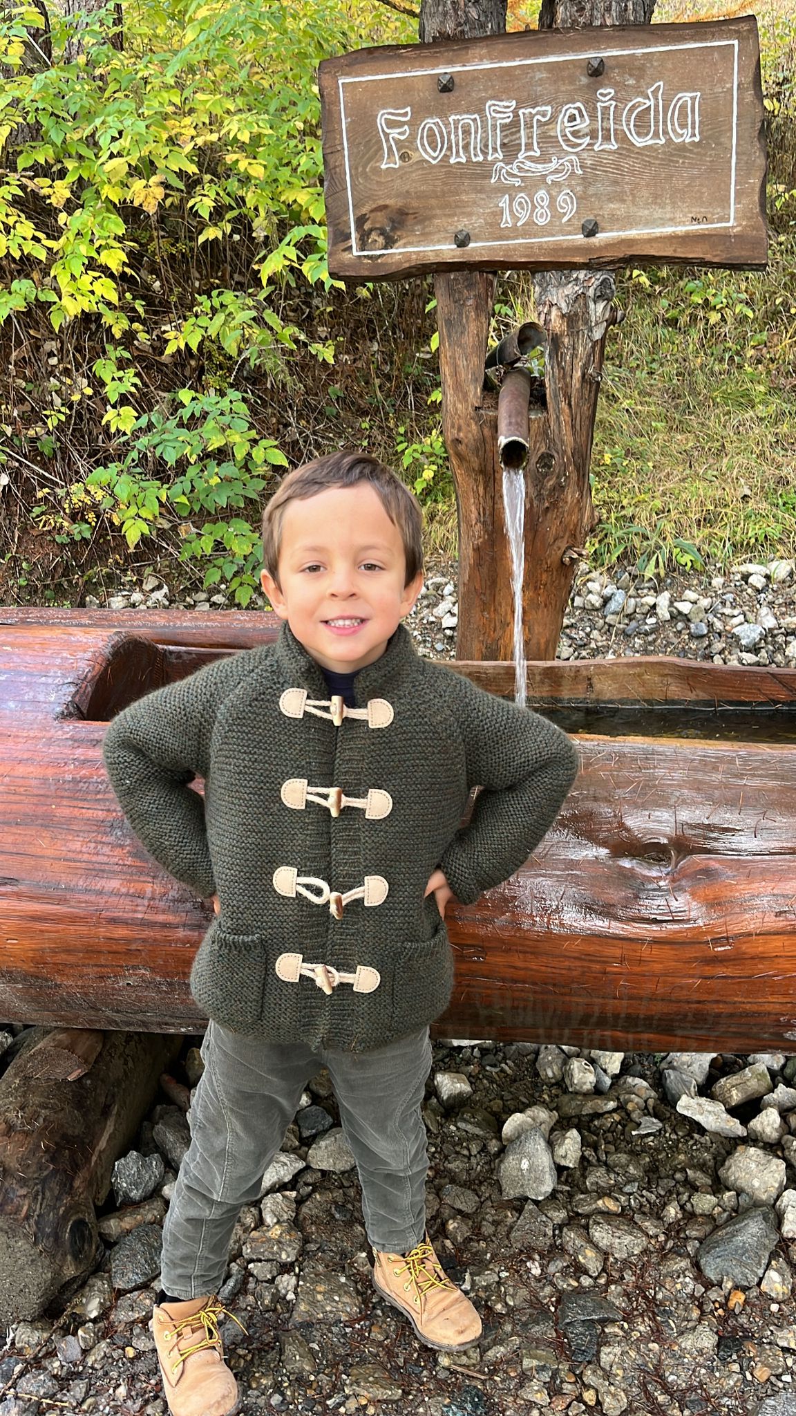 Montgomery coat for boys
