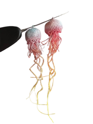 Jellyfish earrings