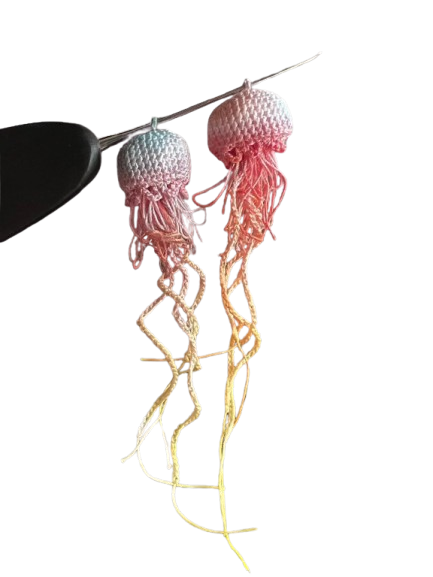 Jellyfish earrings
