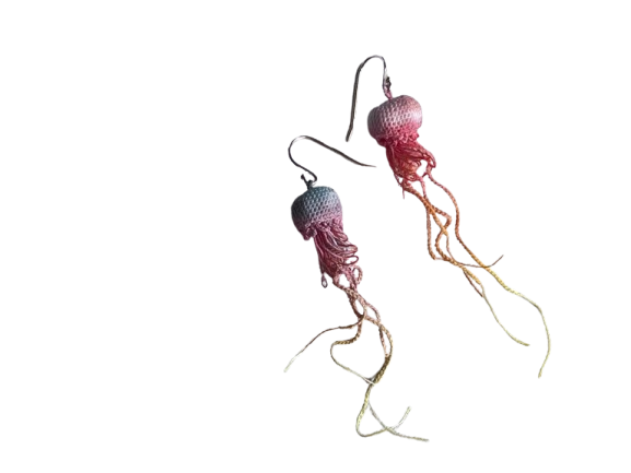 Jellyfish earrings