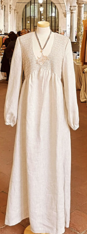 Linen dress for women